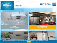 Tablet Screenshot of daval.fr